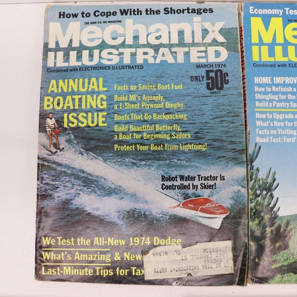 Mechanix Illustrated 1974 Lot of 10 - Picture 6 of 16